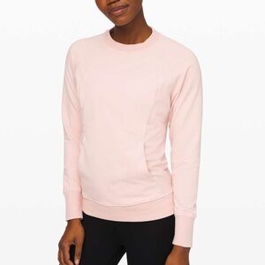 Lululemon Athletica Blush pink Crewneck Top